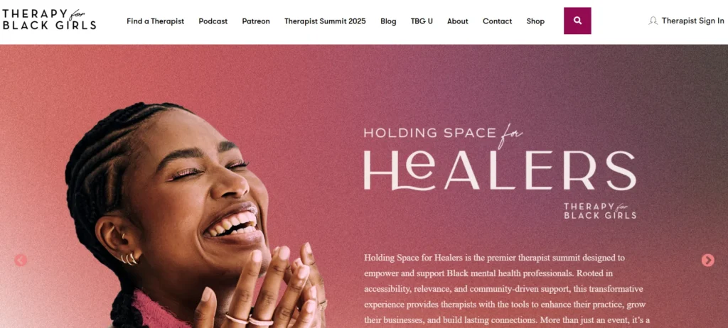 therapy for black girl